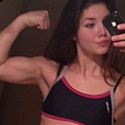Teen muscle girl Rugby girl Cristina